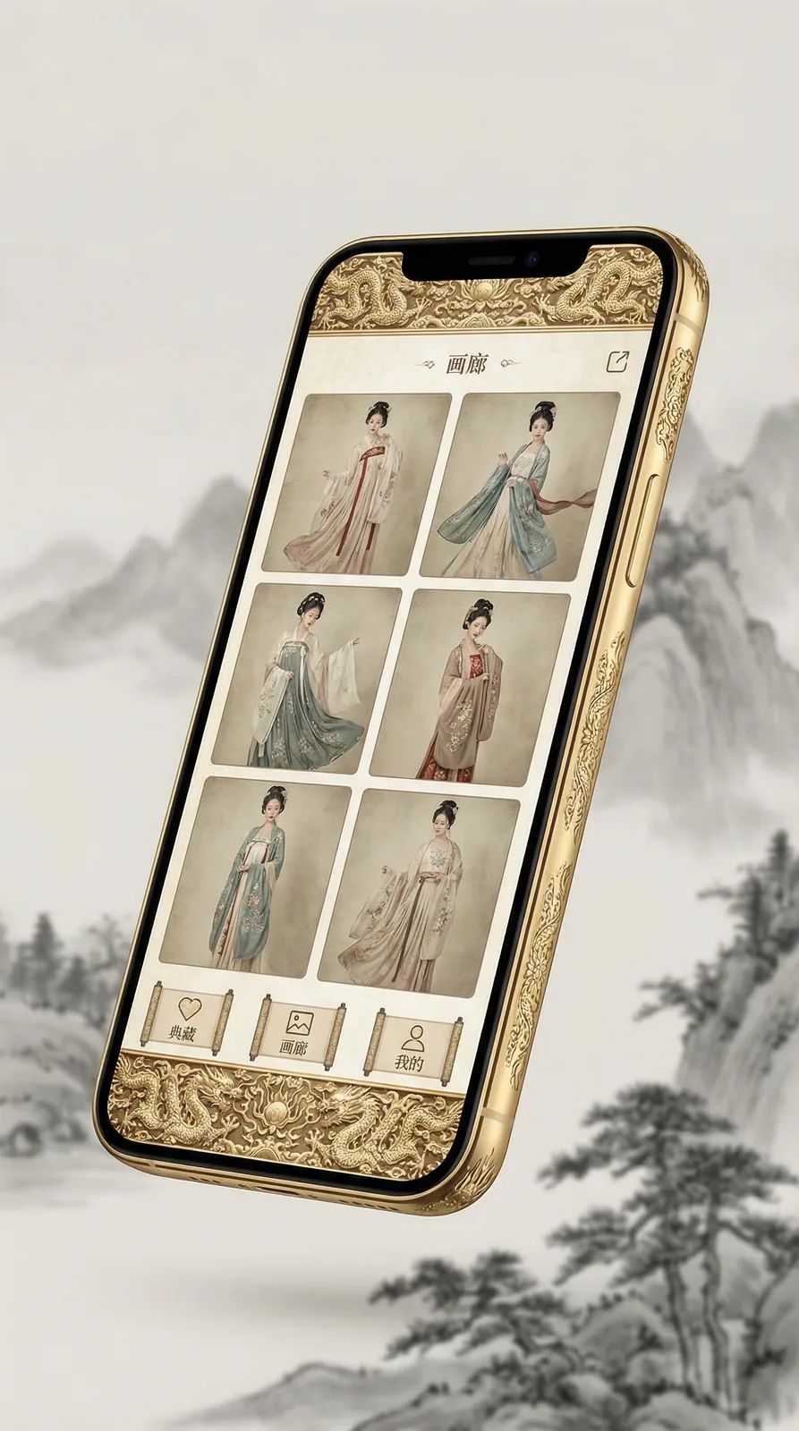 集芳阁APP - 集芳阁 移动端界面展示